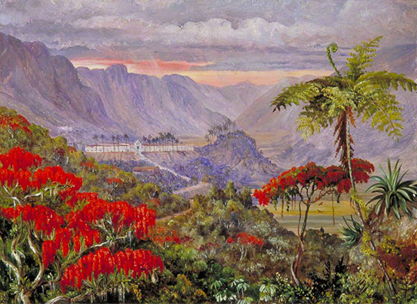 North, Marianne; View of the Jesuit College of Caracas, Minas Geraes, Brazil; Royal Botanic Gardens, Kew; http://www.artuk.org/artworks/view-of-the-jesuit-college-of-caracas-minas-geraes-brazil-88502