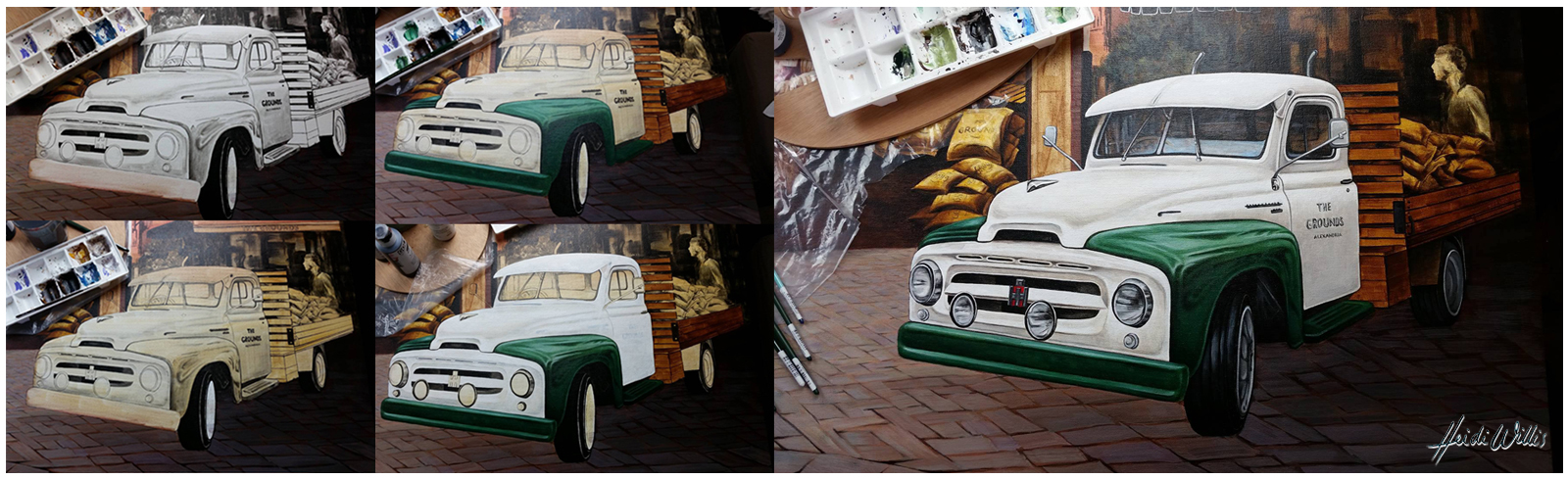 heidi willis_truck_ilustration_painting_acrylics